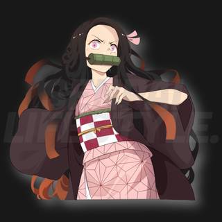 Nezuko mad wallpaper