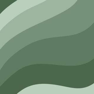 Boho green wallpaper