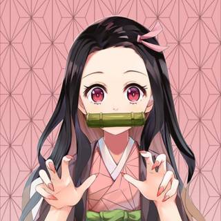 Nezuko mad wallpaper