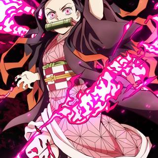 Nezuko mad wallpaper