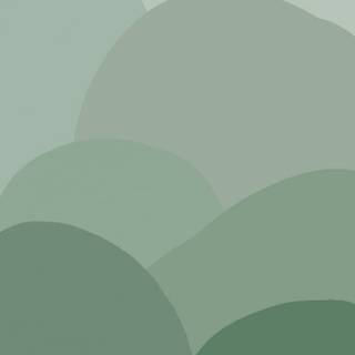 Boho green wallpaper