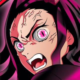 Nezuko mad wallpaper