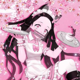 Nezuko mad wallpaper