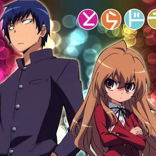 Purple Toradora computer wallpaper