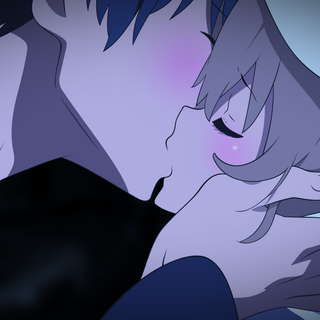 Purple Toradora computer wallpaper