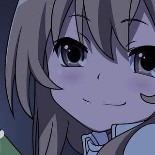 Purple Toradora computer wallpaper