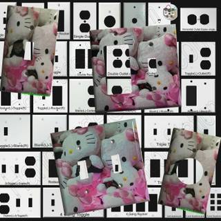 Hello Kitty computer grunge wallpaper