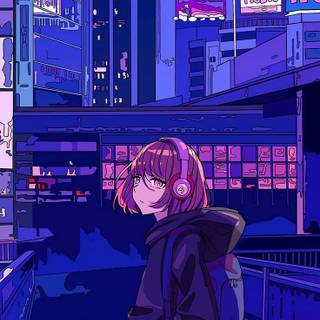 Phone 4k anime girl wallpaper