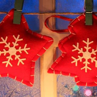 5120x1440 Xmas wallpaper