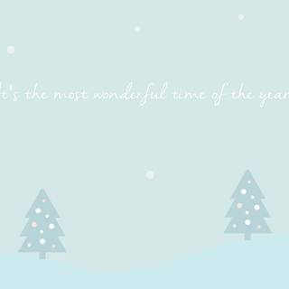 Pastel Xmas wallpaper