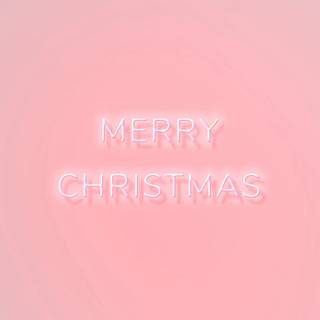 Xmas pink wallpaper