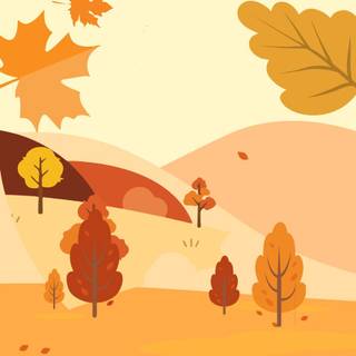 Autumn art phone wallpaper