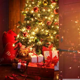 Xmas tablets wallpaper