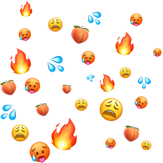 Hot Emoji wallpaper