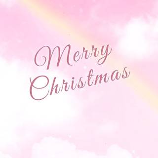 Pink Merry Xmas wallpaper