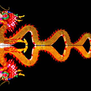 Chinese New Year black wallpaper