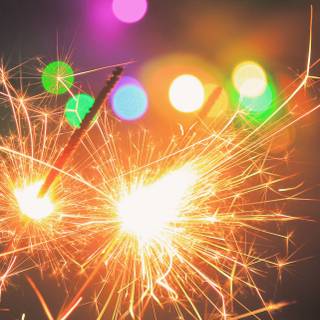 Cute New Year iPhone wallpaper