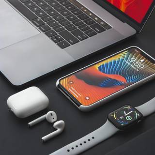 Apple accessories wallpaper