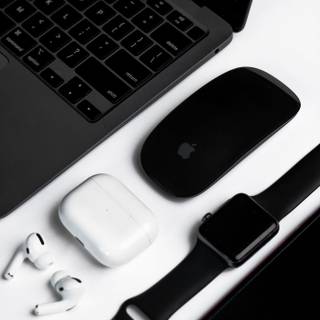 Apple accessories wallpaper