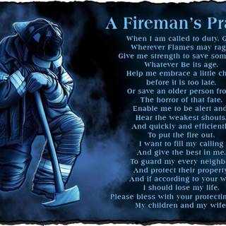 Firefighter Prayer wallpaper