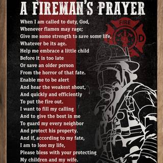 Firefighter Prayer wallpaper