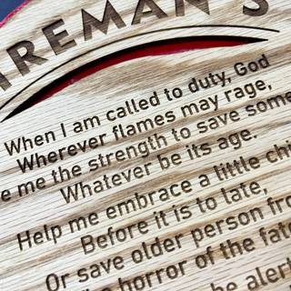 Firefighter Prayer wallpaper