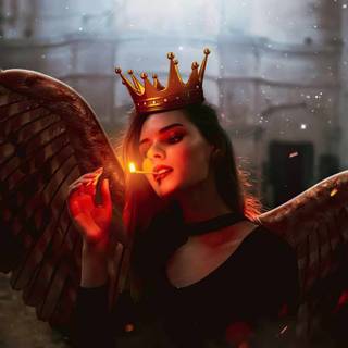 Queen girl wallpaper