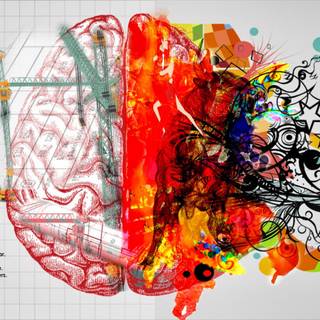 Left mind right mind wallpaper