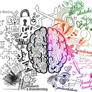 Left mind right mind wallpaper