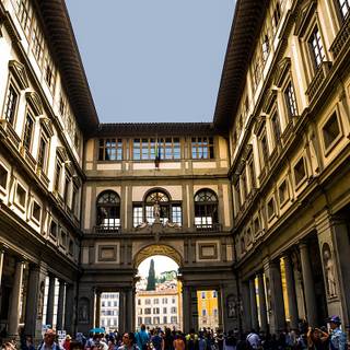 Uffizi wallpaper