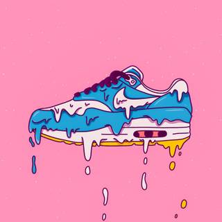 Drippy iPhone wallpaper