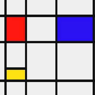 Mondriaan wallpaper