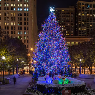 Chicago Christmas wallpaper