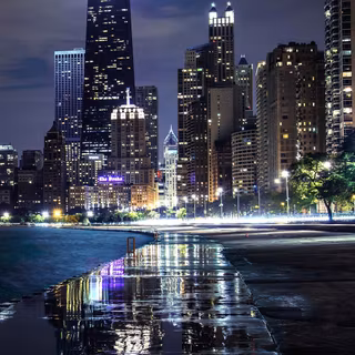 Chicago Christmas wallpaper