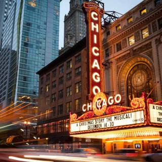 Chicago Christmas wallpaper