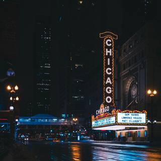 Chicago Christmas wallpaper