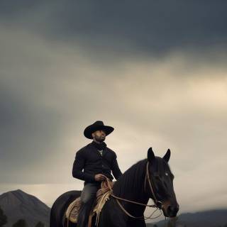 Horse ranch wallpaper