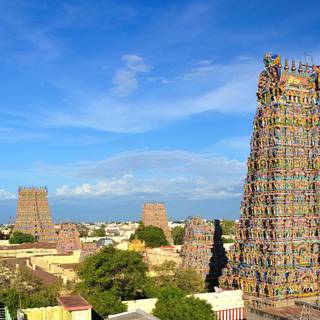 Madurai temple wallpaper