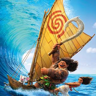 Anime boat wallpaper