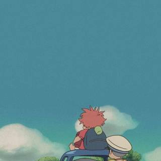 Anime boat wallpaper