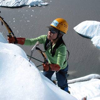 Ice climbing wallpaper