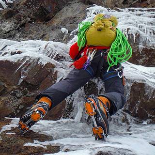 Ice climbing wallpaper
