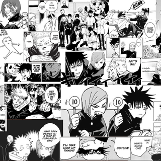 Jujutsu Kaisen manga PC wallpaper