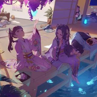 Shinobu and Nezuko wallpaper