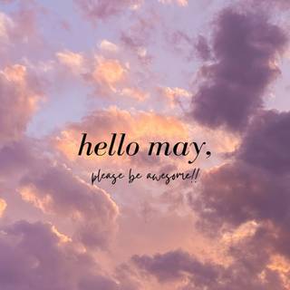 Aesthetic May wallpaper