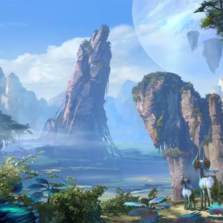 Avatar landscape wallpaper