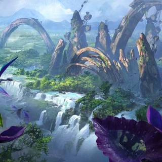 Avatar landscape wallpaper