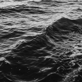 White ocean wallpaper