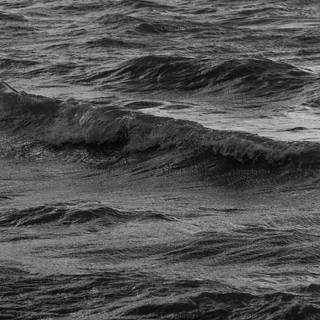 White ocean wallpaper