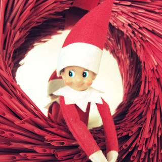 Red elf wallpaper
